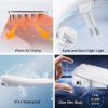 Electric Bidet Seat for Elongated Toilets,Heated Bidet Toilet Seat with Warm Water and Warm Air Dryer,Dual Self-Cleaning Nozzles
