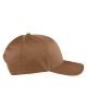 Adult Structured Twill 6-Panel Snapback Cap - BLACK - OS
