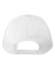Adult Structured Twill 6-Panel Snapback Cap - BLACK - OS