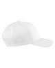 Adult Structured Twill 6-Panel Snapback Cap - BLACK - OS