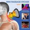 Mini Neck Massager, Lymphatic Drainage Massager, Portable Mini Back Massage Device For Neck Shoulder Back Waist