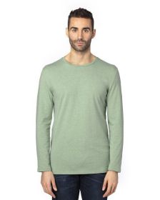 Threadfast Apparel 100LS Unisex Ultimate CVC Long-Sleeve T-Shirt (Color: ARMY HEATHER, size: 2XL)